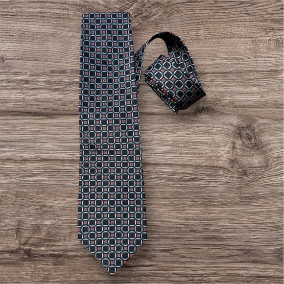 Vintage tie J.P. TILFORD for Harry Rosen, 100%silk - Picture 2 of 5